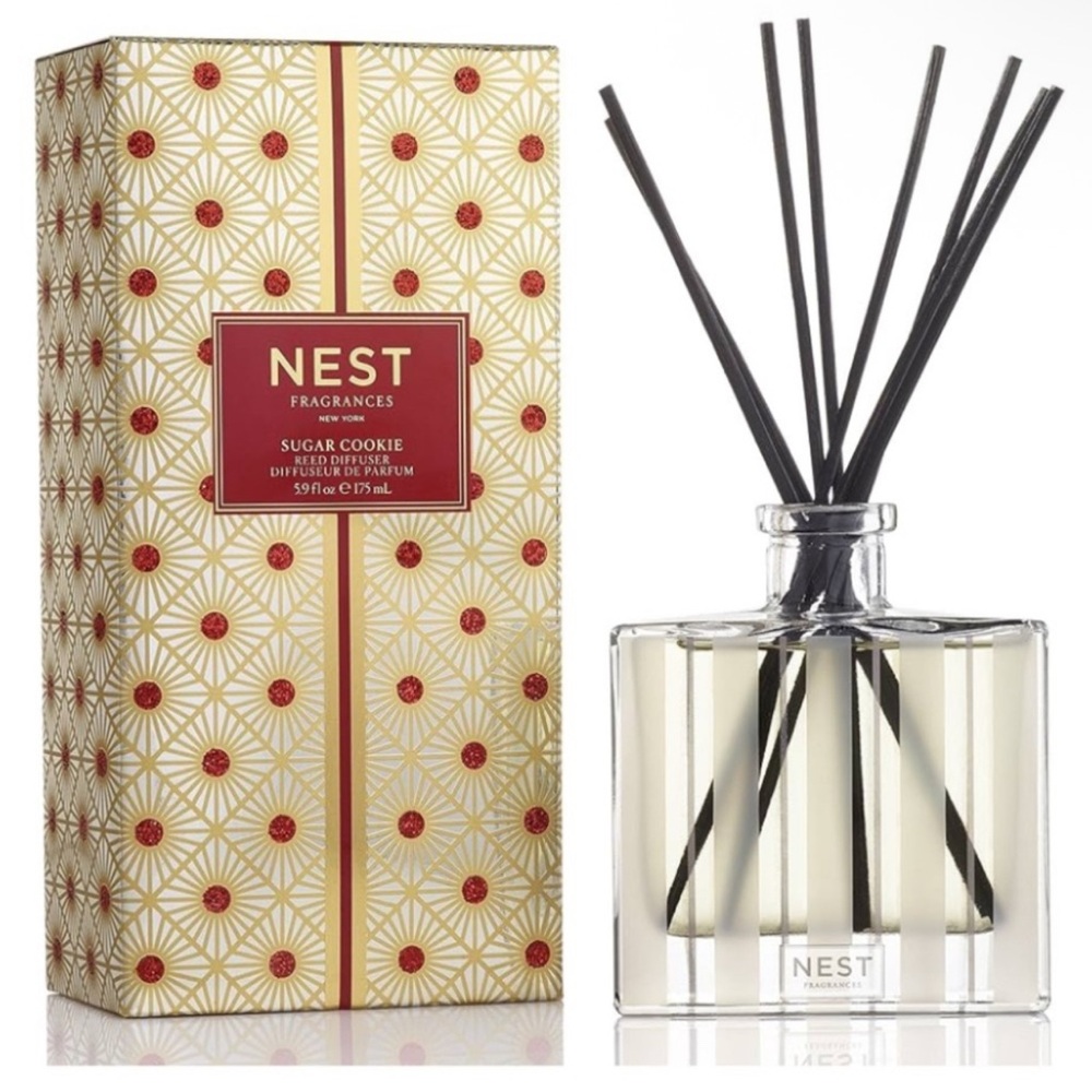NEST Fragrances Sugar Cookie Diffuser with Black Reeds NIB